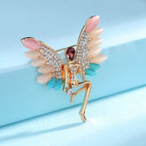 Twin Butterfly Brooch